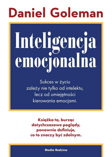 Okładka książki "Inteligencja emocjonalna" Daniel Goleman