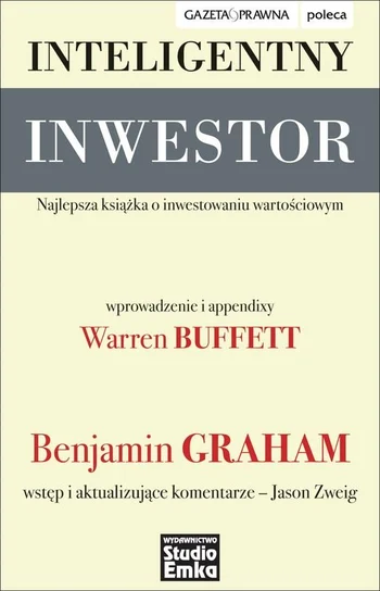 Okładka książki „Inteligentny inwestor" Benjamin Graham