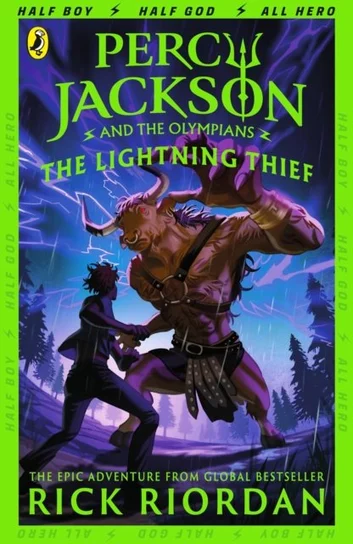 Okładka książki "Percy Jackson and the Olympians. The Lightning Thief", Rick Riordan